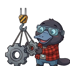 Иллюстрация для отрасли Производство: графический элемент с производственной символикой